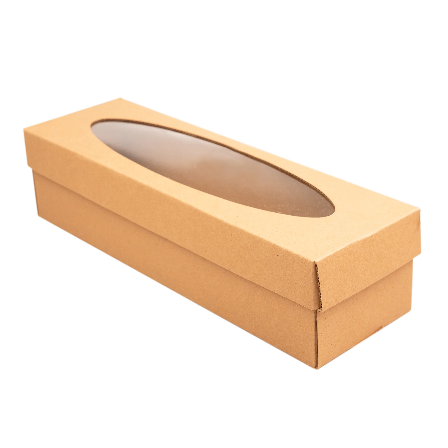Caja para botella con tapa