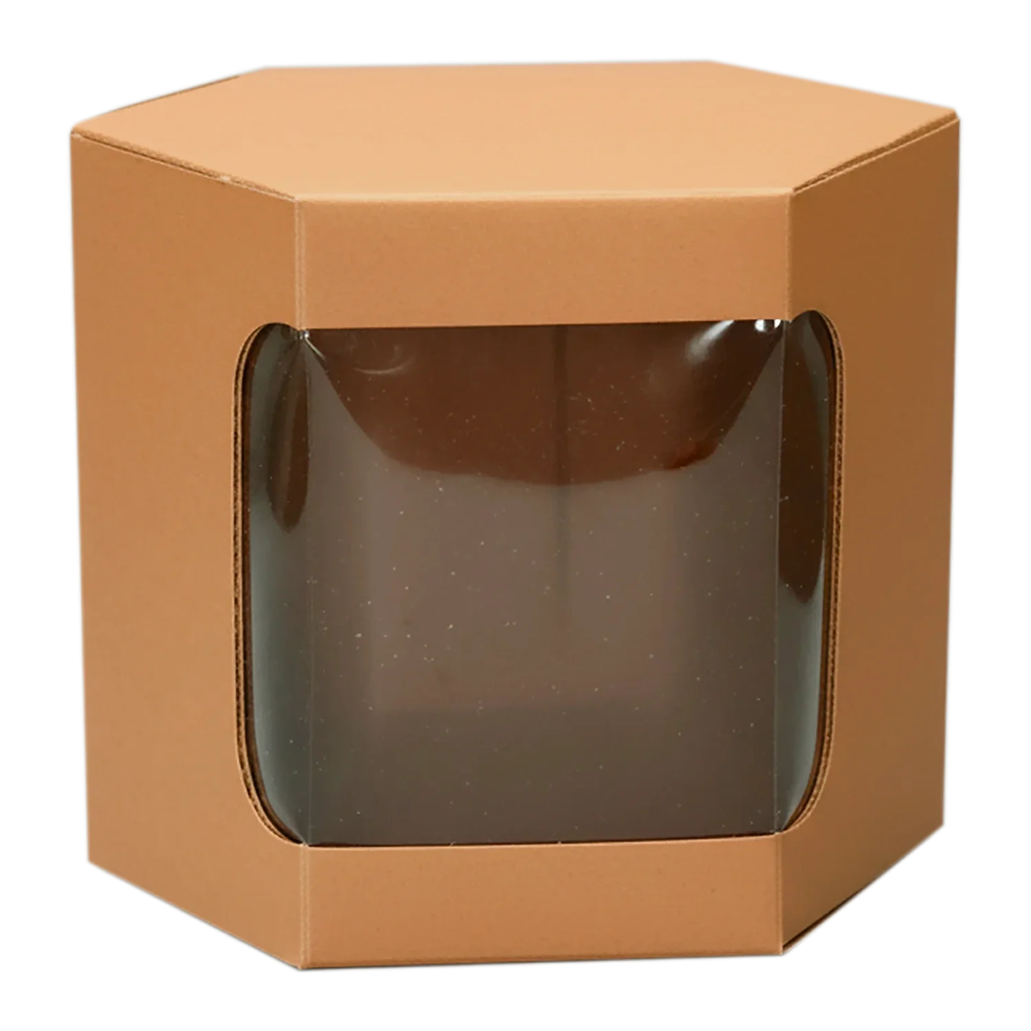Caja Hexágono Alto 15100
