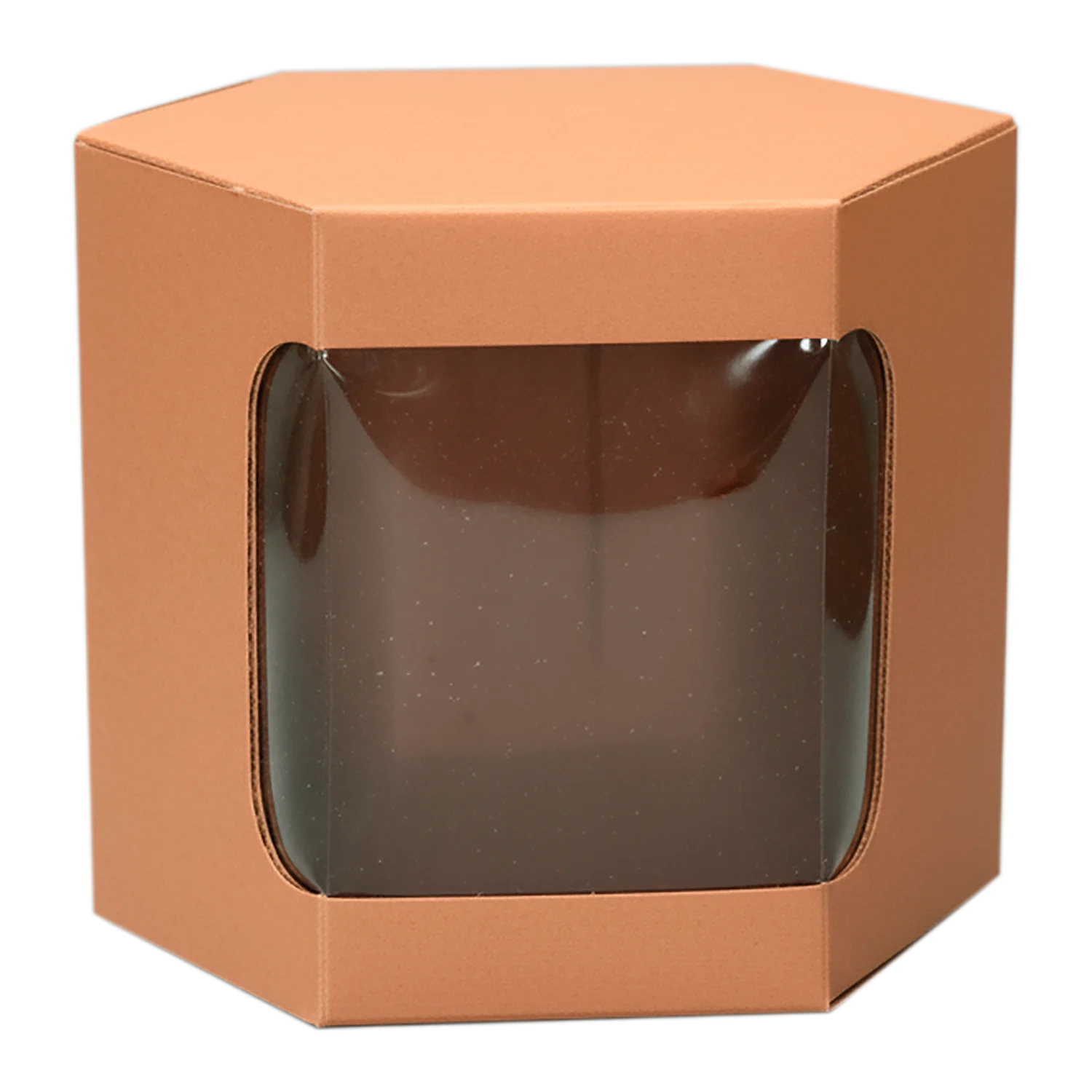 Caja Hexágono Alto 15100