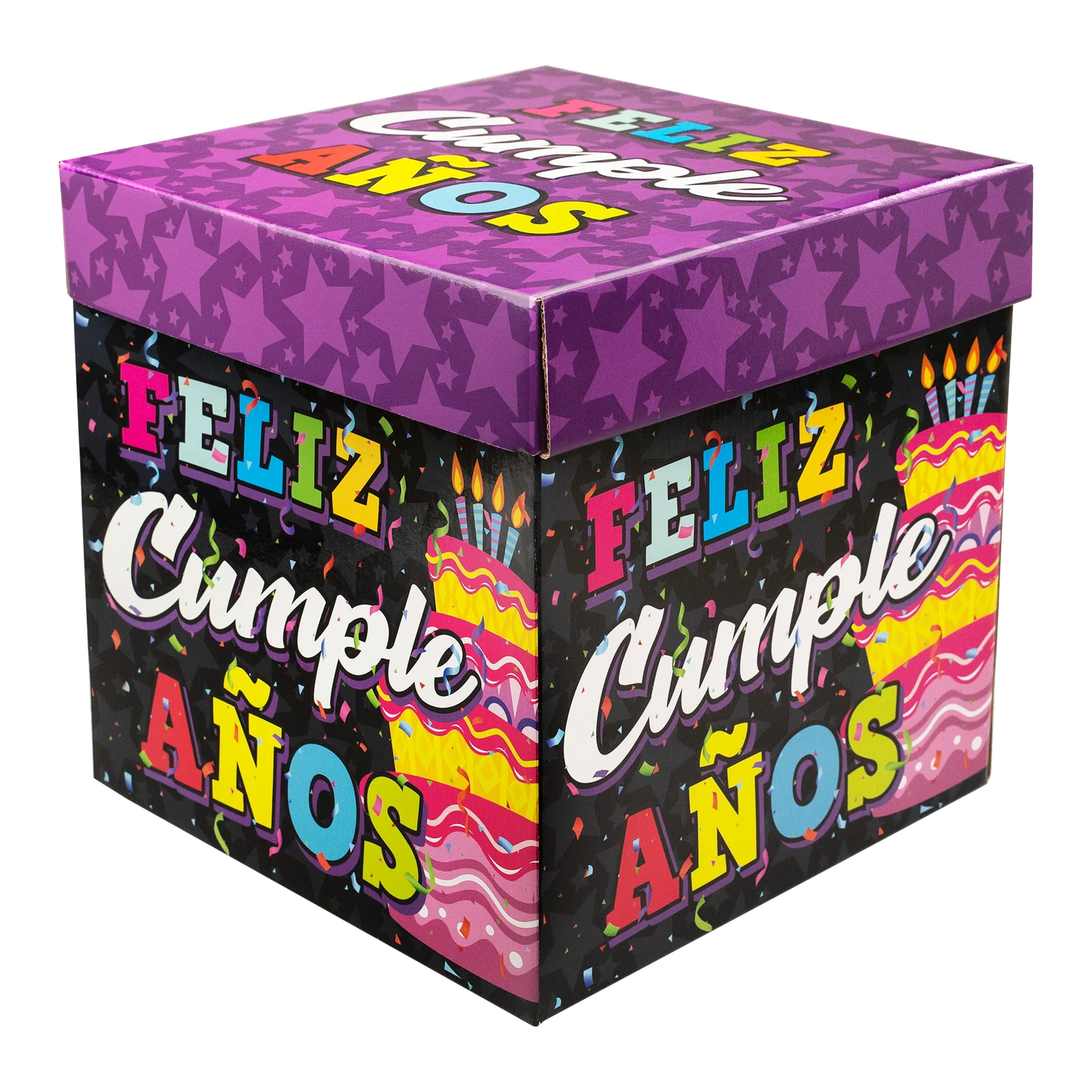 Cubo Decorado 9400-Feliz cumple-diseño 2