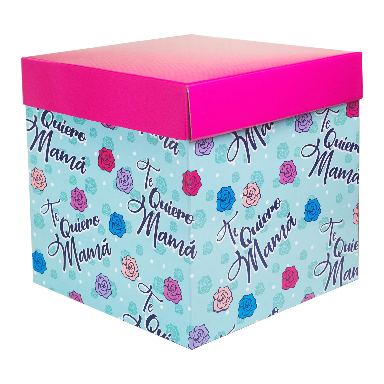 Cubo Decorado 9400 D-39 Te Quiero Mamá