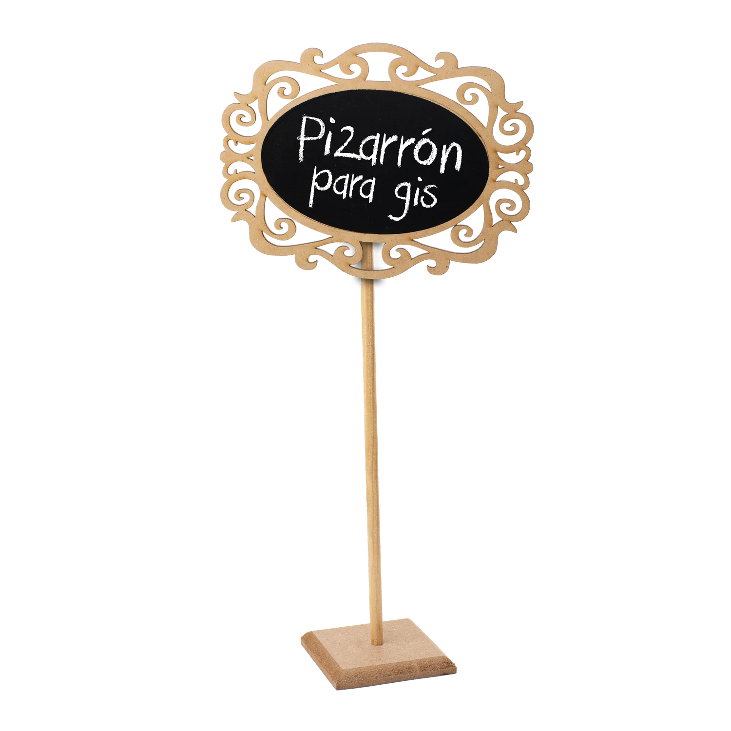 Pizarrón c/base y palo 1810